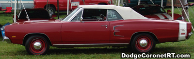 1969 Dodge Coronet R/T Convertible. Photo from 2007 Mopar Nationals Classic - Columbus, Ohio.