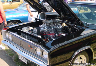 1967 Dodge Coronet R/T with supercharged 426 Hemi.. Photo from 2000 Mopar Nationals - Columbus, Ohio.