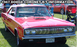 1967 Dodge Coronet R/T. Photo from the 2007 Mopar Nationals, Columbus Ohio.