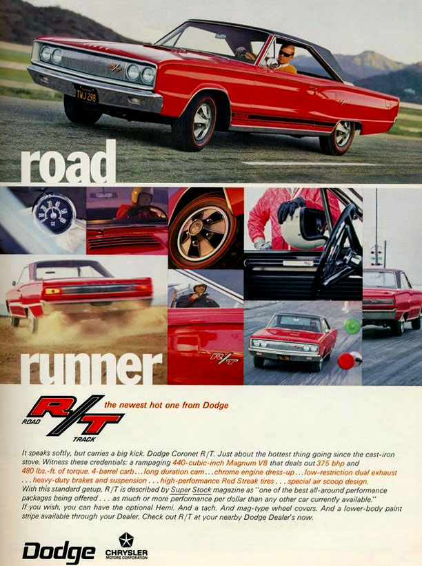 1967 Dodge Coronet R/T Ad 